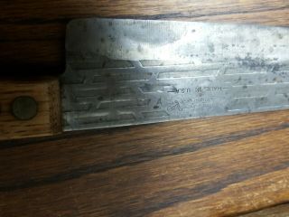 Vintage Old Hickory Knife Set w/ Hanging Block TRU EDGE ONTARIO USA 5