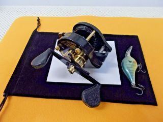 Vintage Lew Childre Bb - Ingh Speed Spool Bait Cast Reel And High Speed