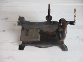 CASIGE sewing machine Germany miniature toy metal child ' s sewing machine 7