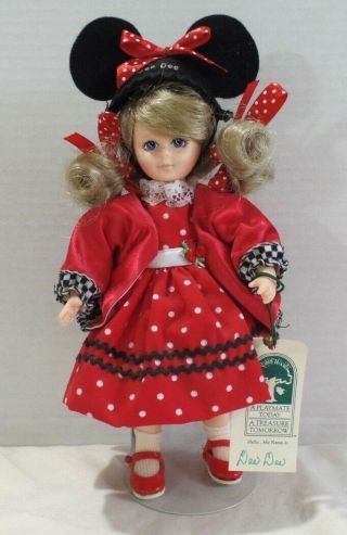 Vintage Robin Woods,  Inc 8 " Doll - Dee Dee In A Mickey Mouse Club Jacket