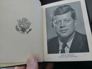 1963 88th Eighty - Eighth Pocket Congressional Directory Jfk Ds 1059a