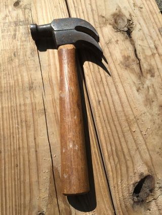 Antique/Vintage Voight Patent 1902 Double Claw Hammer - RARE 2