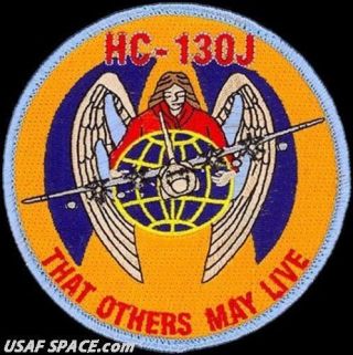 Usaf 71st Rescue Squadron – Hc - 130j – That Others May Live - Vel Patch