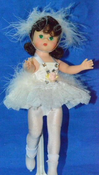 Vintage 9 " Madame Alexander Doll " Ice Skater " Bk Ml