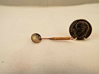 Dollhouse Miniature Vintage Artisan Knife Set and Slotted Spoon 3