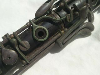 Vintage - Antique Linton Elkhart Wooden Oboe Only $75