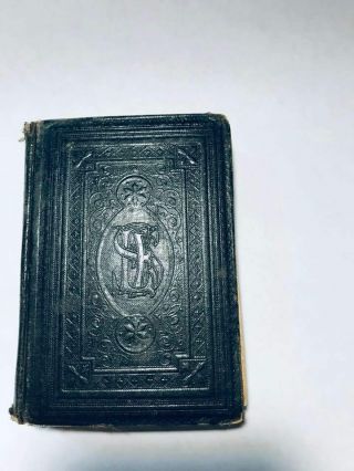 Antique 1887 Swedish Bible Nya Testamentet Ogh Psaltaren