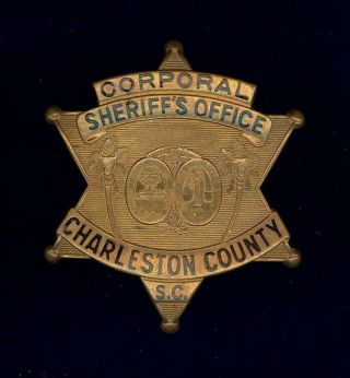Obsolete/vintage - Charleston Co. ,  Sc.  Sheriff 