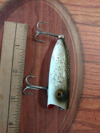 Vintage Heddon Baby Lucky 13 Gold Eyes 1950 ' s 2
