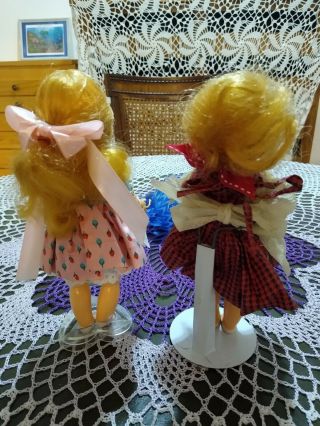 Set of two (2) Vintage 1950’ PMA girls,  8” Dolls 7