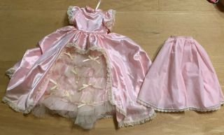 Lovely Satiny Pink 3 Piece Replacement Outfit For Vintage Doll