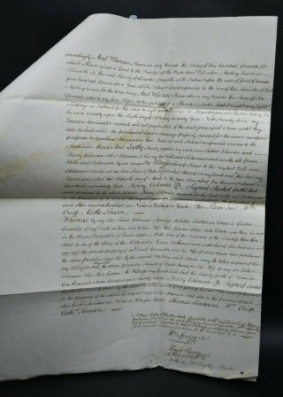 18th Century English Last Will and Testament,  Dated 15th of March 1773 8