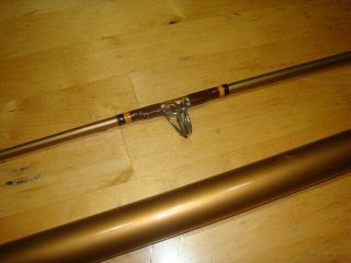 Vintage Olympic Amazon 15 - 3 Surf Spinning Rod w/ Collapsible Stripper Guide 8