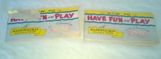 Vintage American Dolls & Toys Comic Books How To Have Fun & Play $6.  99