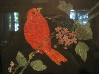 Alkire Art ' s Red cardinals fabric picture - antique arts and crafts era picture 3