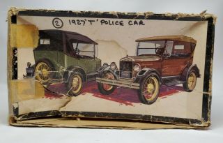Amt 1927 Ford Model T Touring 1:25 Scale Plastic Model Kit 2527 - 170,  See Details