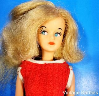 American Character Grow Hair Tressy Doll With Dress Vintage 1960 