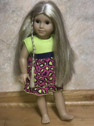 American Girl Julie Albright Blonde Hair Character Doll