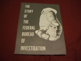 1970 The Story Of The Federal Bureau Of Investigation F.  B.  I.  Fbi Brochure