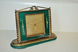 Antique Cyma Art Deco Mantle Clock With Alarm Not