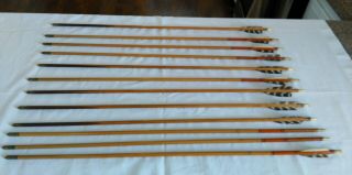 Antique 7 Rounsevelle - Rohm Arrows And 5 Other Arrows
