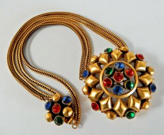 Antique Art Deco Rhinestone Necklace