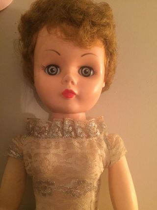 Vintage Sweet Rosemary Doll Deluxe Toys Reading 30 Inch Vinyl A Beauty