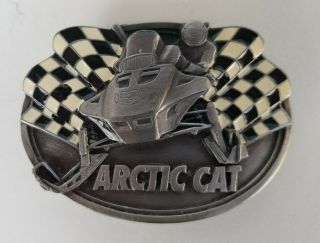 Vintage Arctic Cat Thundercat Belt Buckle 1993
