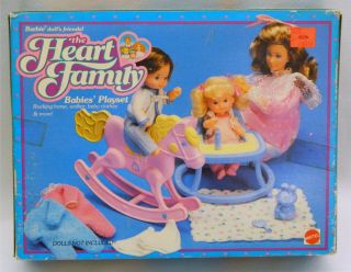 1984 Mattel The Heart Family Babies 