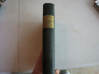 Antique Book - The Poetical Of Robert Burns