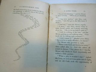 Antique 1908 ALICE ' S ADVENTURES IN WONDERLAND Millicent Sowerby Lewis Carroll 6
