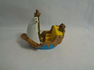 Vintage 2000 Polly Pocket Disney Magic Kingdom Replacement Peter Pan Flight Ship 3