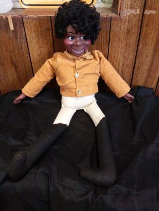 Vintage Lester The Ventriloquist Dummy Doll Puppet