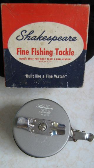 Vintage Shakespeare Ok Automatic Fly Reel No 1822 Model Eb