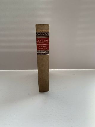 A Tale Of Two Cities By Charles Dickens Classics Club Hard Cover Antique Book