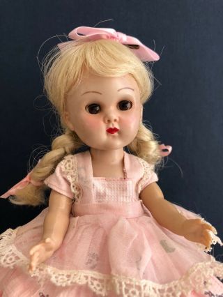 Vintage Vogue SLW Ginny Doll in a Tiny Miss Medford Tagged dress 6