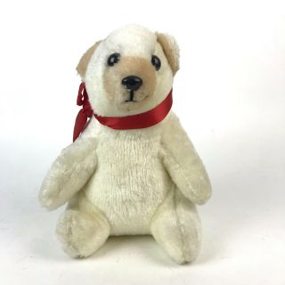Vtg A - 1 Novelty 1981 Stuffed Animal Polar Bear Usa Made