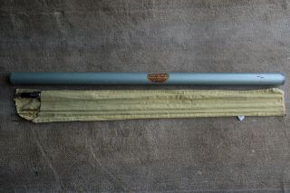Vintage Montague Rapidan Split Bamboo Fly Fishing Rod 8 1/2 Ft W/ Spare Tip