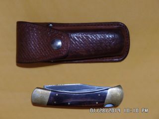 Old Vtg Ka - Bar 1189 Stainless 1 Blade Folding Pocket Knife Lock Blade Made Usa