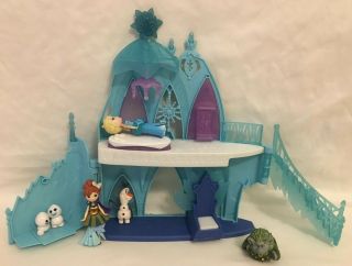 Polly Pocket Disney Princess Frozen Elsa ' s Castle Ariel Kristoff Hanz Furniture 2
