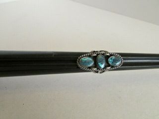 Vintage Turquoise Sterling Silver 925 Ring 2