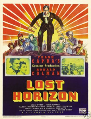 Lost Horizon 1937 Frank Capra Vintage Movie Poster Print