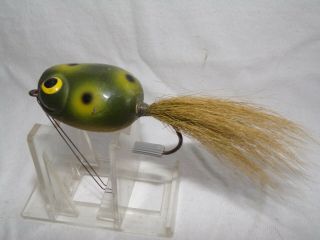 Vintage Weber Weedless Spin Frog Fishing Lure