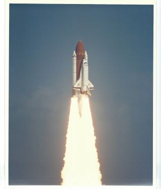 Nasa Vintage Set Of Shuttle Mission Photos: " Atlantis Sts - 34 Galileo Deployment "