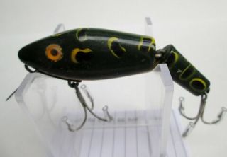 Vintage L&s Pike Master 30 Jointed Fishing Frog Spotted Bait Bass Crankbait