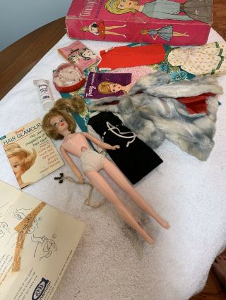 Vintage - American Character Tressy 12 " Fashion Doll With Retractable Hair
