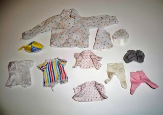 Vintage Heart Family Doll Clothes Matching Dad Baby Toddlers Shirts Hat