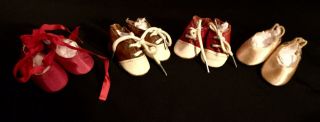 Vintage Doll Shoes Shirley Temple,  Madame Alexander,  Effanbee,  Saddle Shoes &