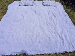 Whole Home Violet Purple Martha Washington Quilt Bedspread Full Size 88 X 86 ▬