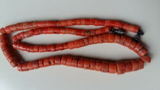 Natural Solomon Coral Beads Antique Natural Сoral Undyed,  33 Grams